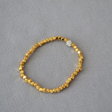 waist gold bracelet with diamond 5