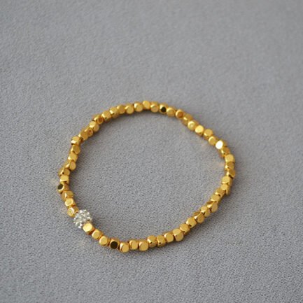 waist gold bracelet with diamond 7