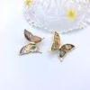 abalone butterfly earrings 5