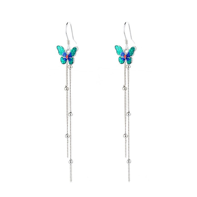 aesthetic butterfly earrings 9
