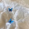 blue butterfly earrings studs 3