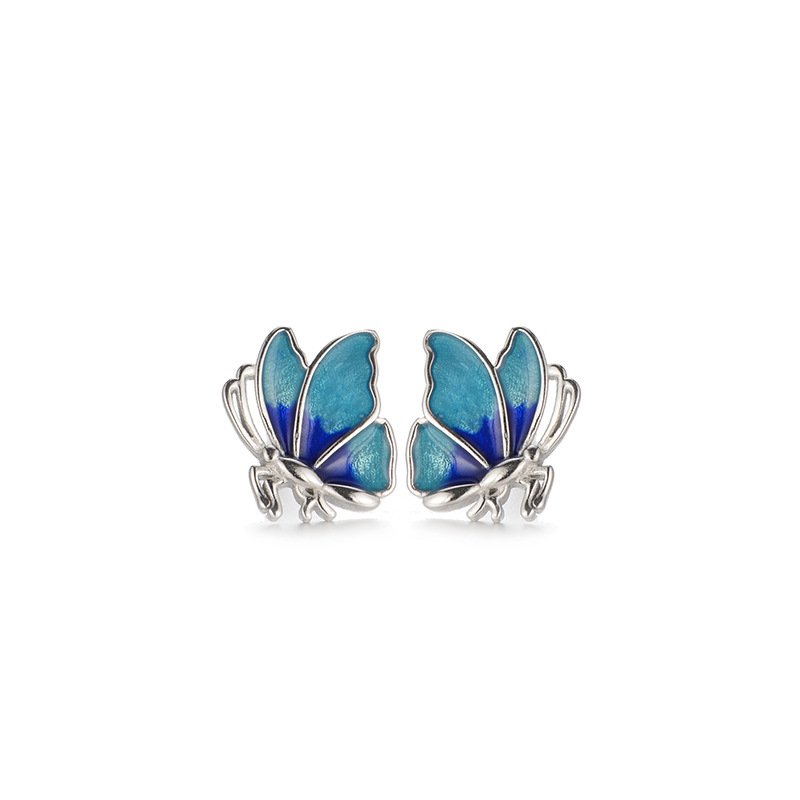 blue butterfly earrings 8