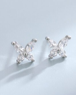 butterfly earrings sterling silver 6