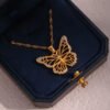 butterfly necklace 6