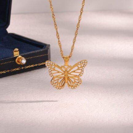 butterfly necklace 7