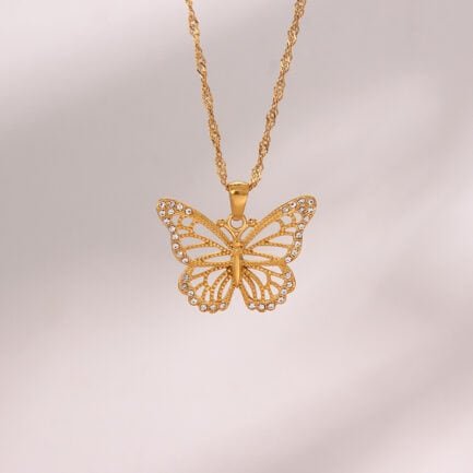 butterfly necklace 8