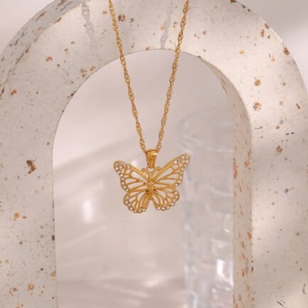 butterfly necklace 9