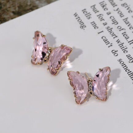 crystal butterfly earrings 15