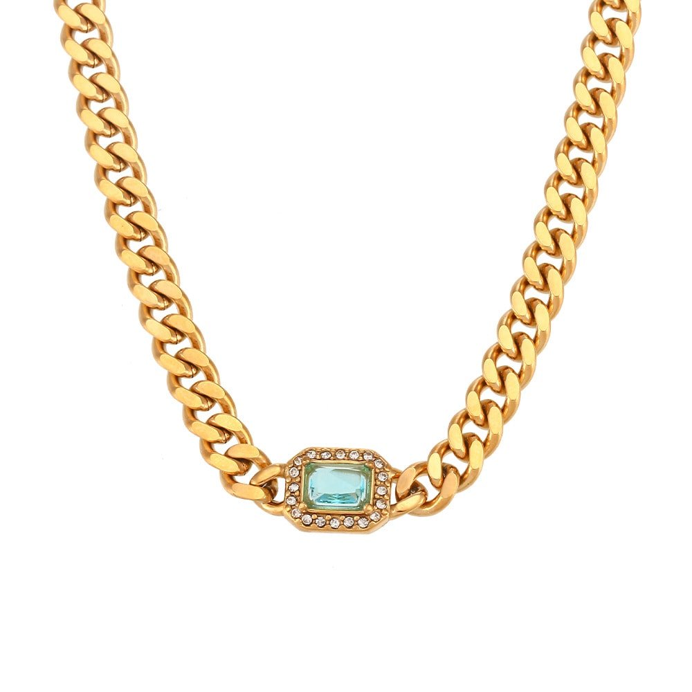 cuban necklace gold 11