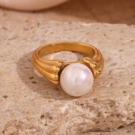 large pearl ring 11