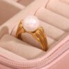 large pearl ring 12