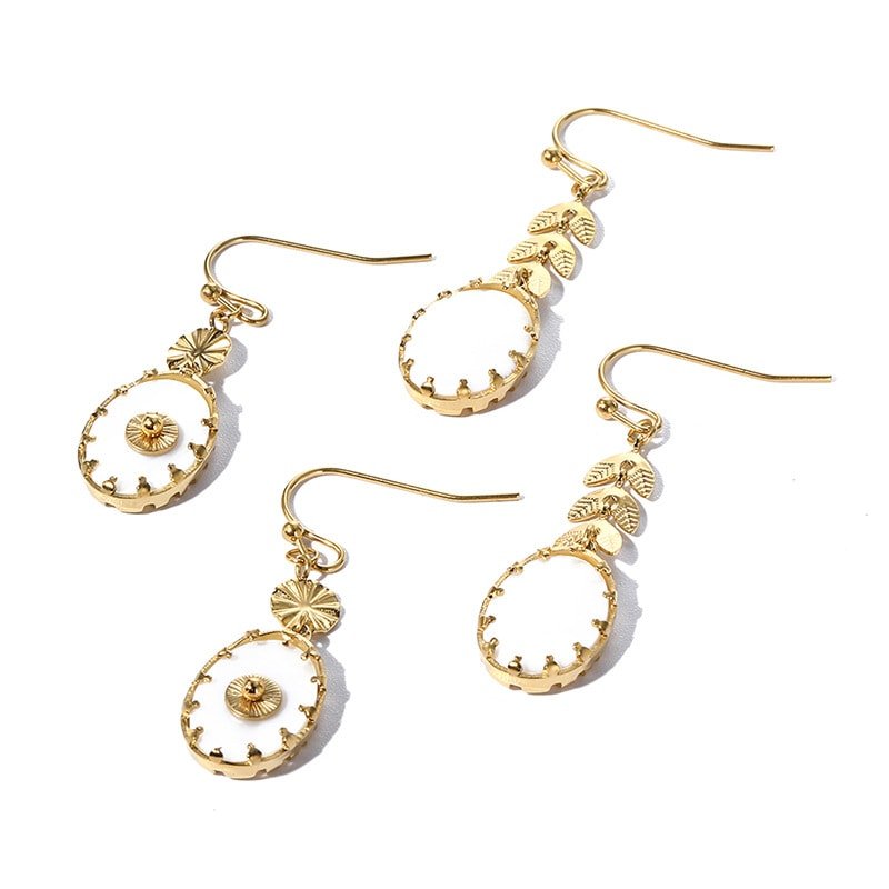 opal earrings gold 5