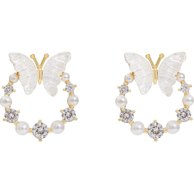 pearl butterfly earrings 7