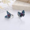 vintage butterfly earrings 3