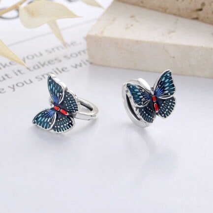 vintage butterfly earrings 3