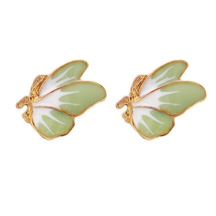 yellow butterfly earrings 6