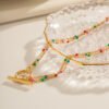 colorful beaded necklace 7