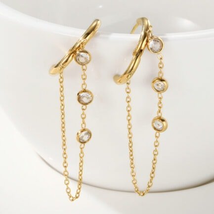 chain drop earrings 8