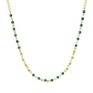 Green Gold Necklace