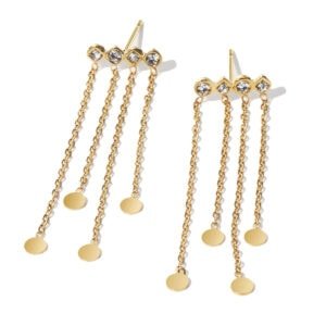 Tassel Earrings Gold